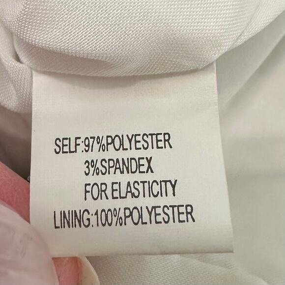 Kay Unger Satin Sheath Portrait Collar Party Cocktail Dress Sz 8 Black and White - Picture 13 of 13